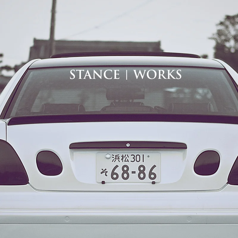 

For Stance Works Decal Windshield Banner Static Sticker Stanceworks