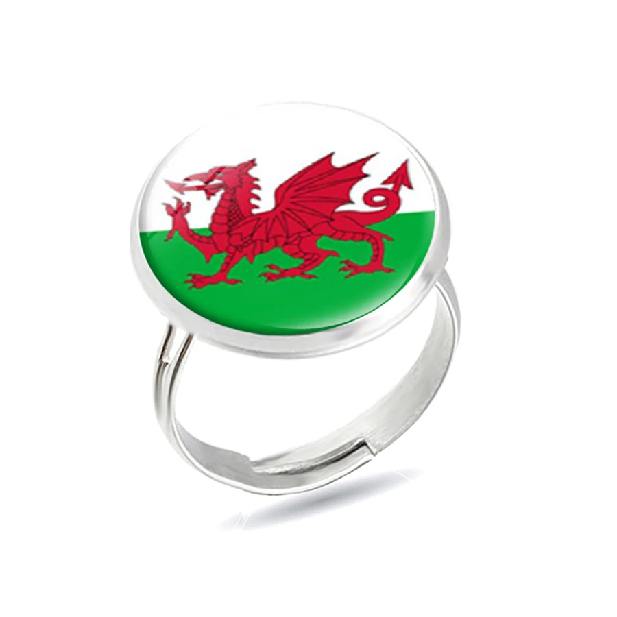 Великобритания национальные кольца с флагами Англия Wales Scotland Северная Ирландия