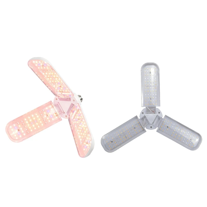 

2 Pcs Full Spectrum LED Grow Light Folding Plant Lights Phytolamp for Indoor Greenhouse, 36W & 48W