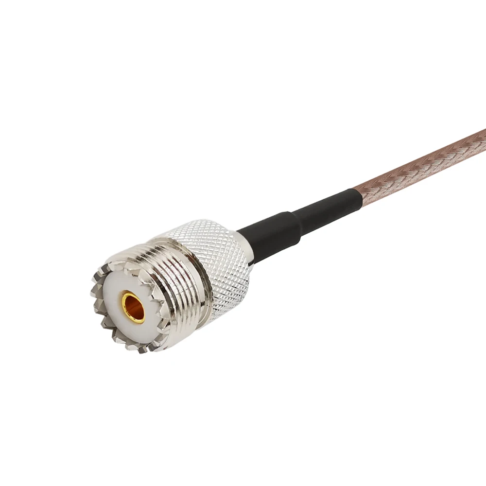 UHF ручной антенный кабель SMA штекер к SO239 гнездовой разъем RF RG316 для бы xun Baofeng Quasheng