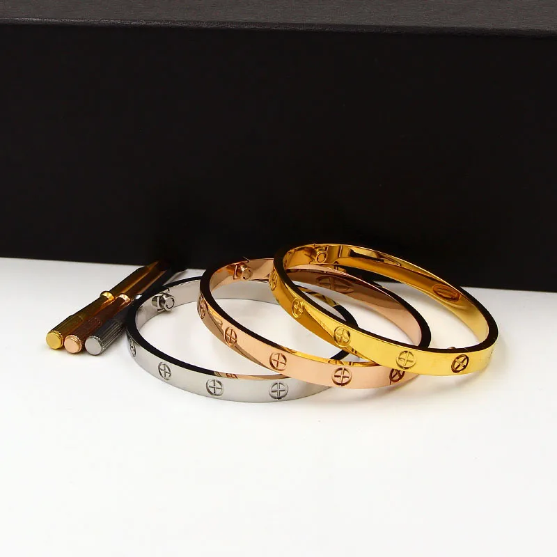 Титановый классический дизайн браслеты с крестом Регулируемый отверткой