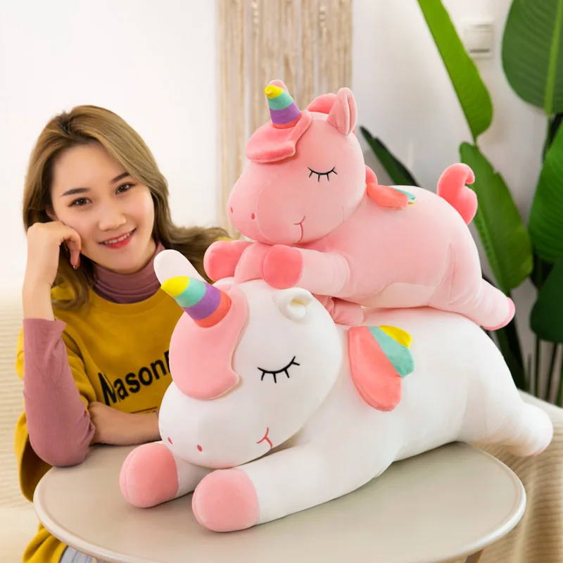 

30cm Mythical Unicorn Small Plush Toys Soft Stuffed Cartoon Animal Horse Baby Pillows Pegasus Dolls Gifts for Kids Children