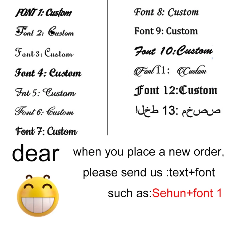 Женский браслет из титановой стали UZone с загравированным именем и надписью