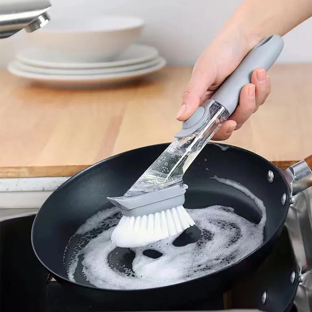 

Щетка для чистки кухни, съемная щетка, губка для чистки кухни, щетка для чистки с длинной ручкой, съемная щетка, губка