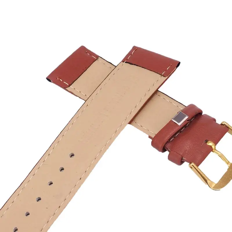 Ремешок для часов из натуральной кожи коричневый браслет 12 мм 14 16 18 20 22 24 1 шт. |