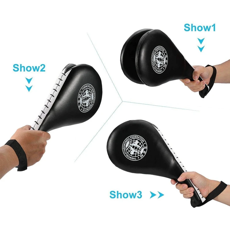 Тхэквондо двойной удар Pad Целевая таэквондо карате кикбоксинг обучение ногами