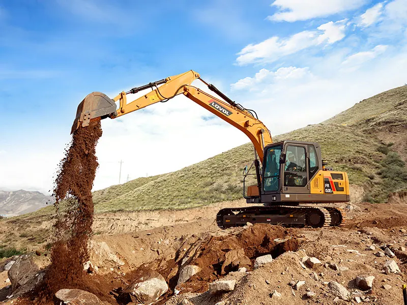 

35Ton Hydraulic Crawler Excavator FR350E2-HD With EU Stage III A Original Engine