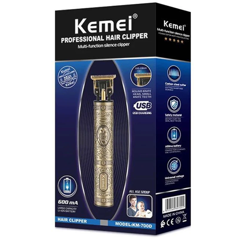 Мощный 2 скорости все металлические машинка для стрижки волос Профессиональный