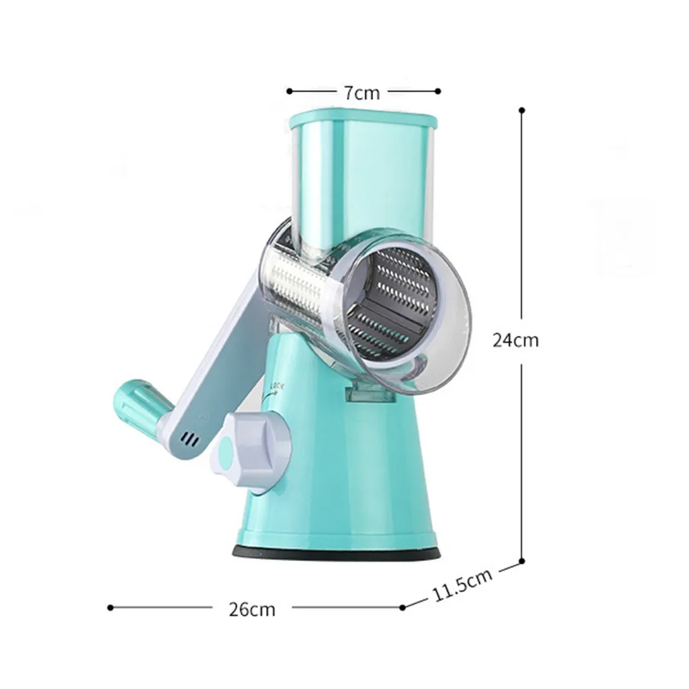

Multi-function Chopper Manual Rotating Grater Vegetable Fruit Cutter Potato Peeler Home Shredder Slicer Grater Kitchen Tools
