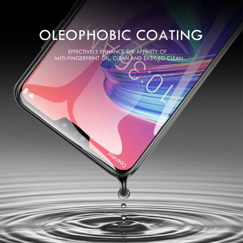 2 шт. Олеофобное стекло для Asus Zenfone Max Pro M1 полное покрытие Защита экрана Plus M2