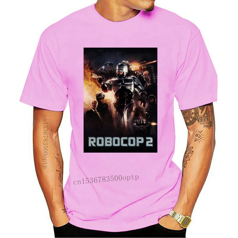

New Robocop Movie Poster Men T Shirts Streetwear Fashion Tshirts Homme Humour T Shirt Custom T-Shirt Short Shirts For Men