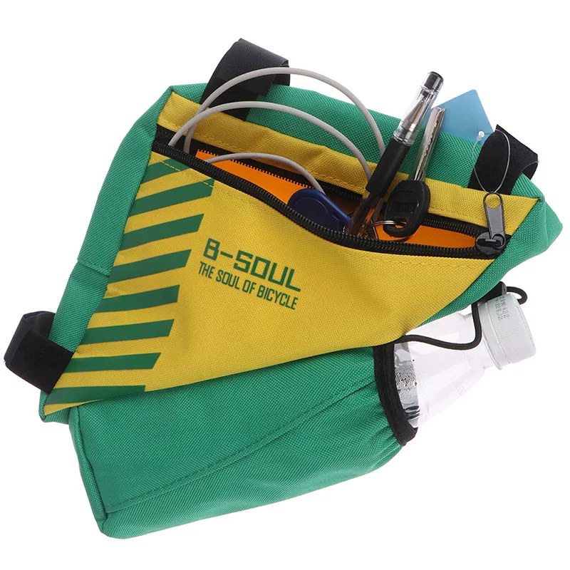 Велосипедная треугольная сумка на раму водонепроницаемое седло для велосипеда