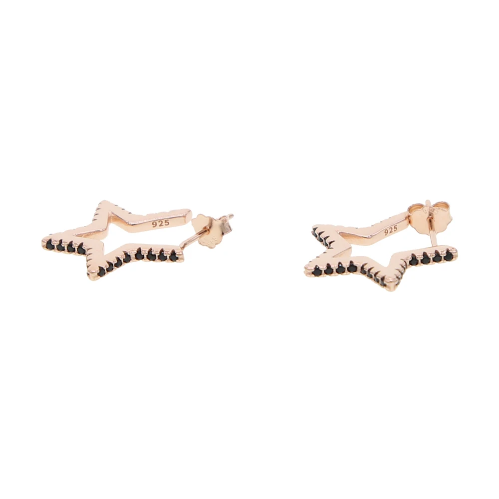 Серьги гвоздики из серебра 925 пробы с фианитом|Серьги-гвоздики| |