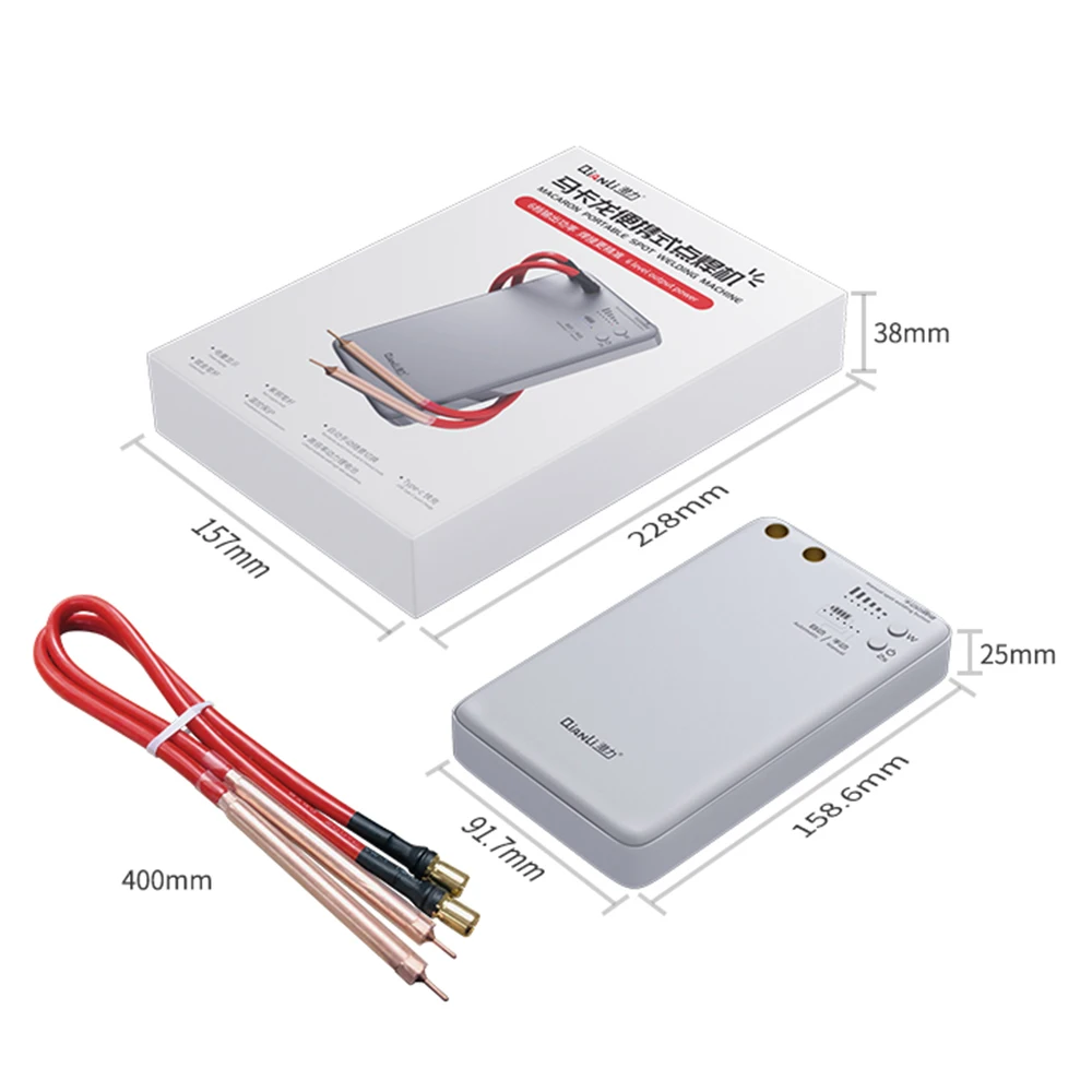 qianli spot welding micro spot welder for mobile phone battery flex replacement type c fast charge repair tools free global shipping