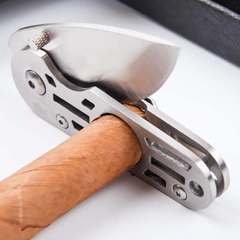 

Top Quality Cigar Cutter Cigar Scissors Stainless Steel Cigar Shears Smooking Gadgets Travel Tobacco Knife Christmas Gifts