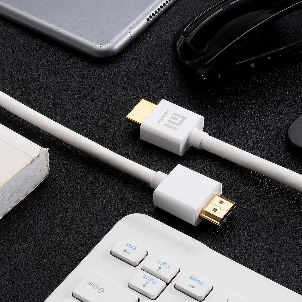 Xiaomi HDMI кабель HDMI к HDMI 3 M/1,5 M 4K HD кабель Поддержка 3D 24K позолоченный штекер 18 Гбит/с для Xiaomi tv ТВ-проектор коробка