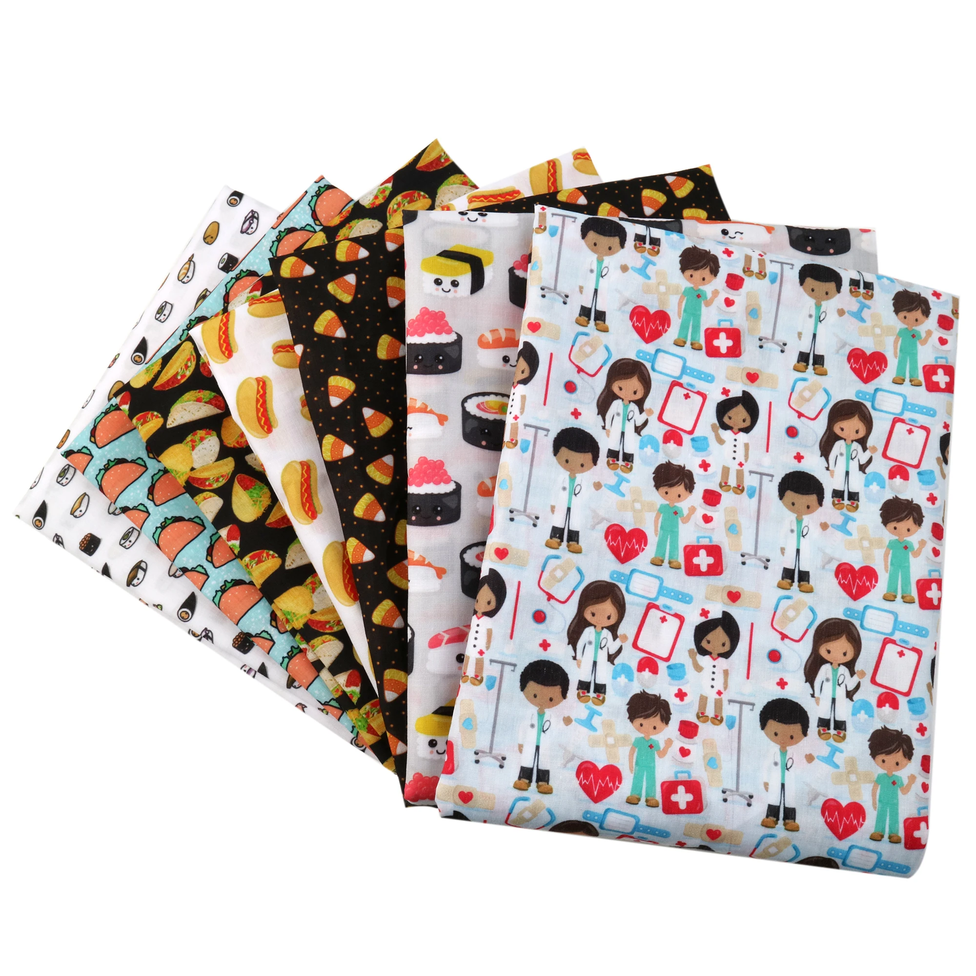 Дэвид аксессуары 50*145 см еда фрукт из хлопково полиэстеровой ткани с принтом