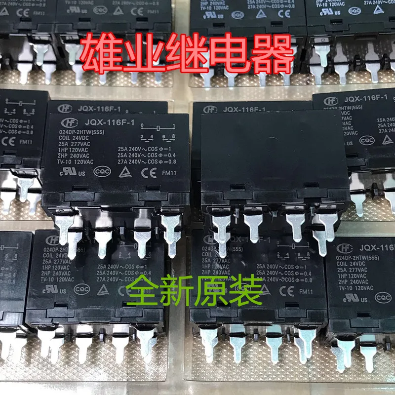 

JQX-116F-1 024DP-2HTW 24VDC HF116F-1 024-2H