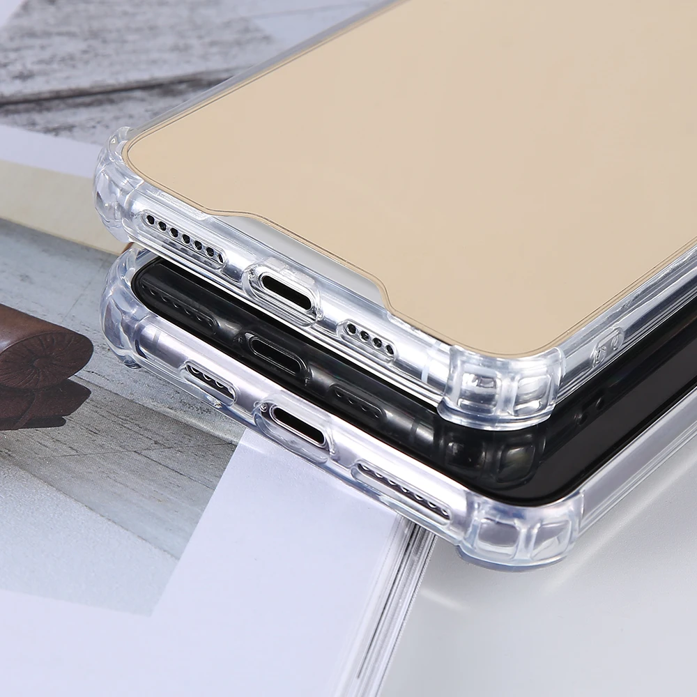 Зеркальный чехол KISSCASE для iPhone 7 8 Plus прозрачные чехлы X 6 s XS Max 11 Pro XR | Мобильные