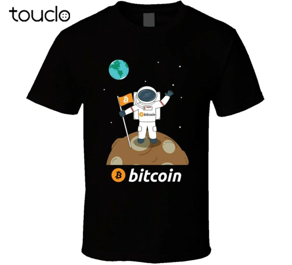 

Astronaut Bitcoin Moon Btc Crypto S-3XL T Shirt