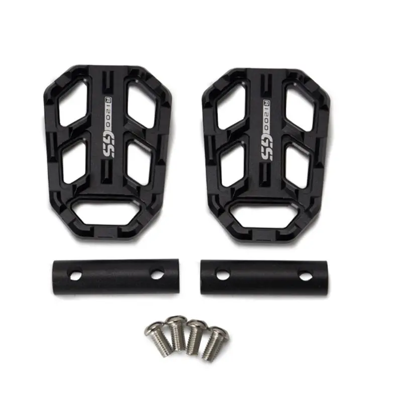 

P82B Motorcycle Billet MX Wide Foot Pegs Pedals Rest Footpegs for BM*W R1200GS R1200 GS R 1200 GS 2013-2018