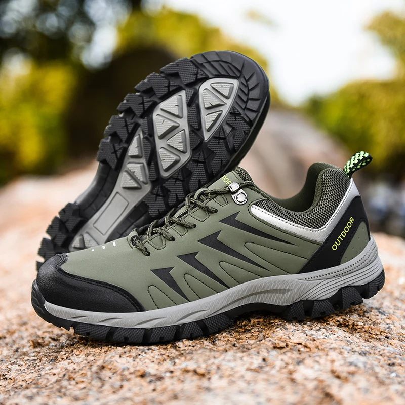 Обувь для альпинизма на открытом воздухе Мужская обувь светильник нескользящая