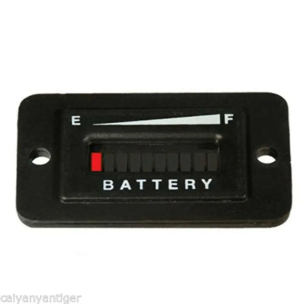 Индикатор заряда аккумулятора 48 В светодиодный индикатор батареи измеритель