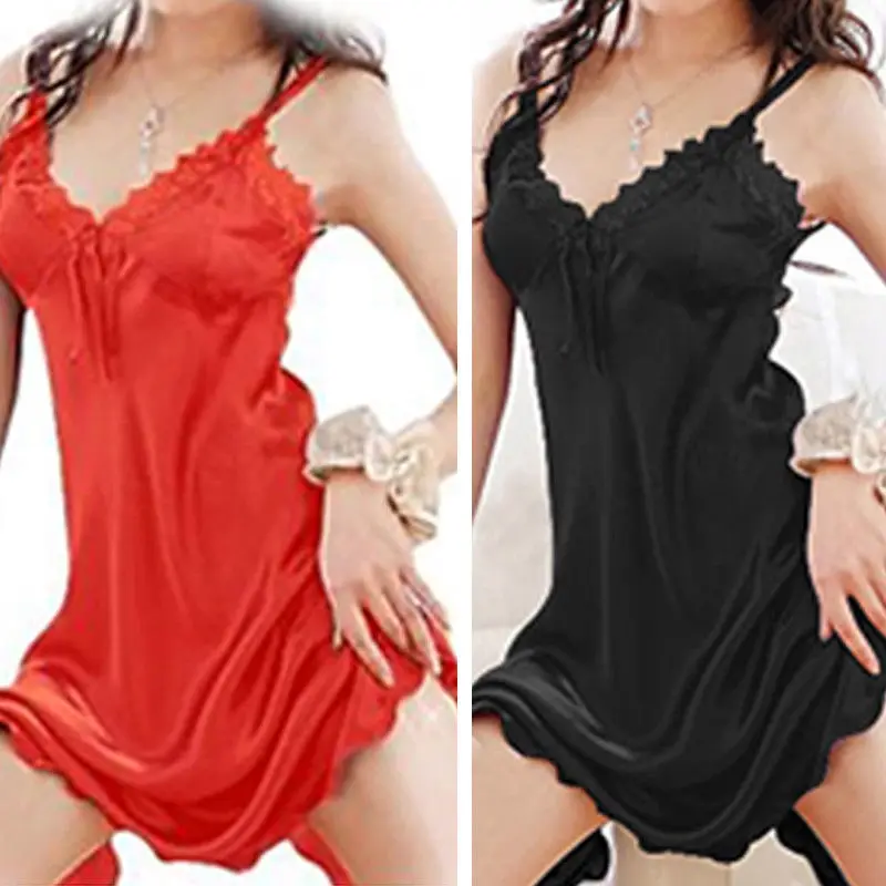 Для женщин Сексуальная шелковый атлас экзотические эротическое белье одежда для