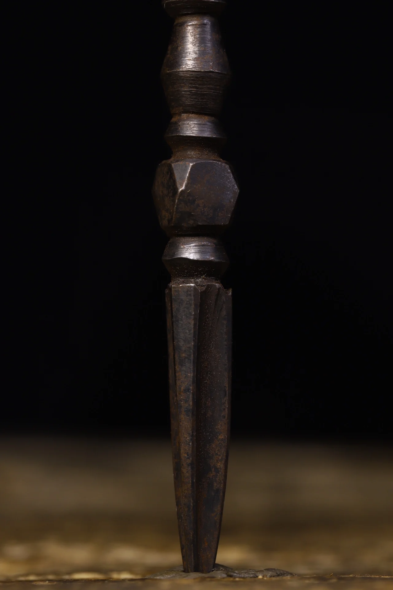 Коллекция тибетских храмов 4 дюйма старые дождевики ваджра мурба амулет Дхарма