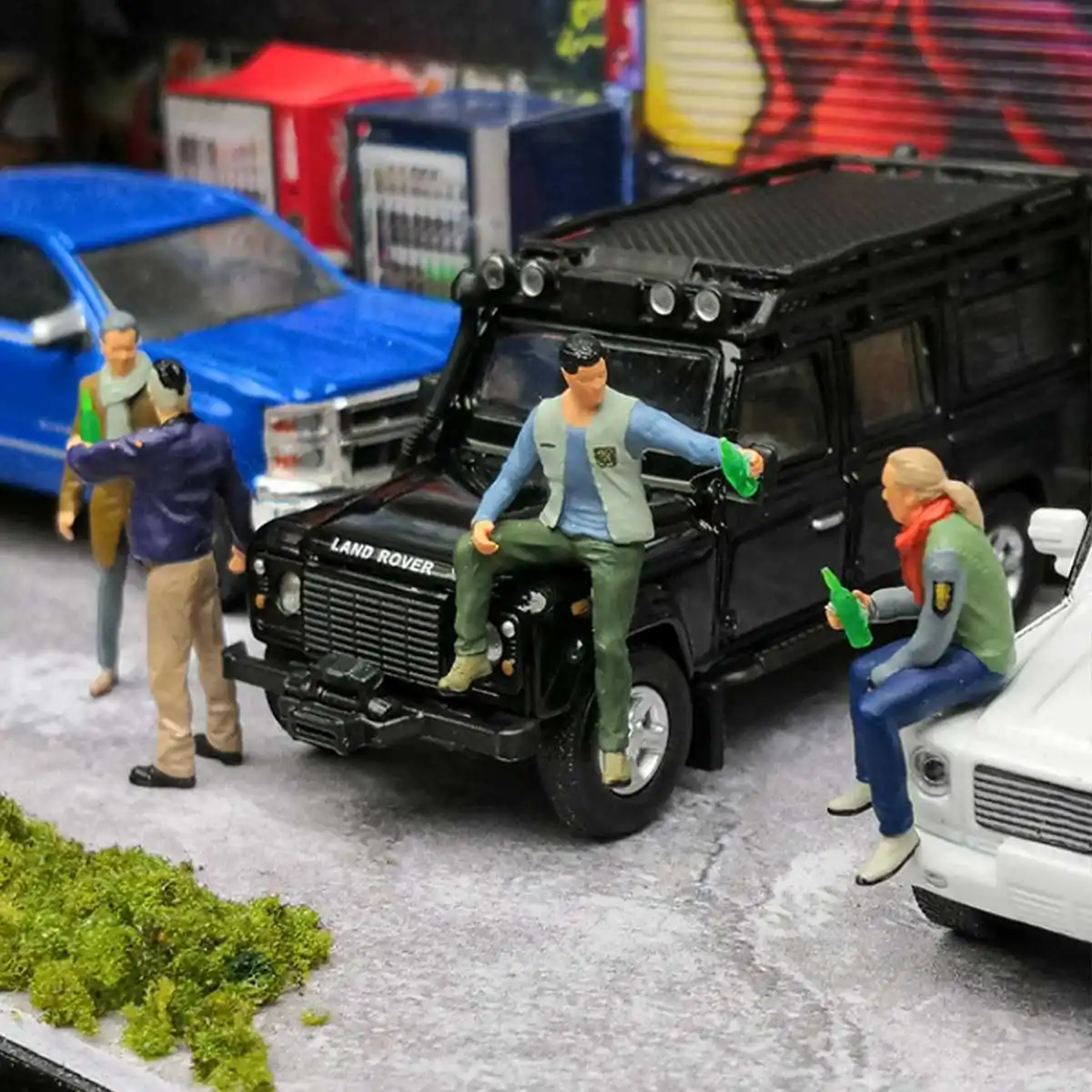 

Модель куклы в масштабе 1/64, фигурки сцены, персонаж, украшение для дома и рабочего стола вечерние для вечеринки, пикника, для напитков, для ба...