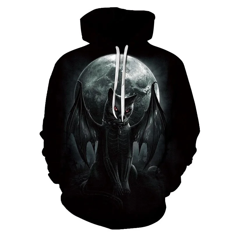 wy711 New Hot Fashion 3D HD Printing Skull Autumn Hoodies Series Men / Women Autumn And Winter Sweatshirt Hip hop Hoodies S-6XL - Цвет: wy711