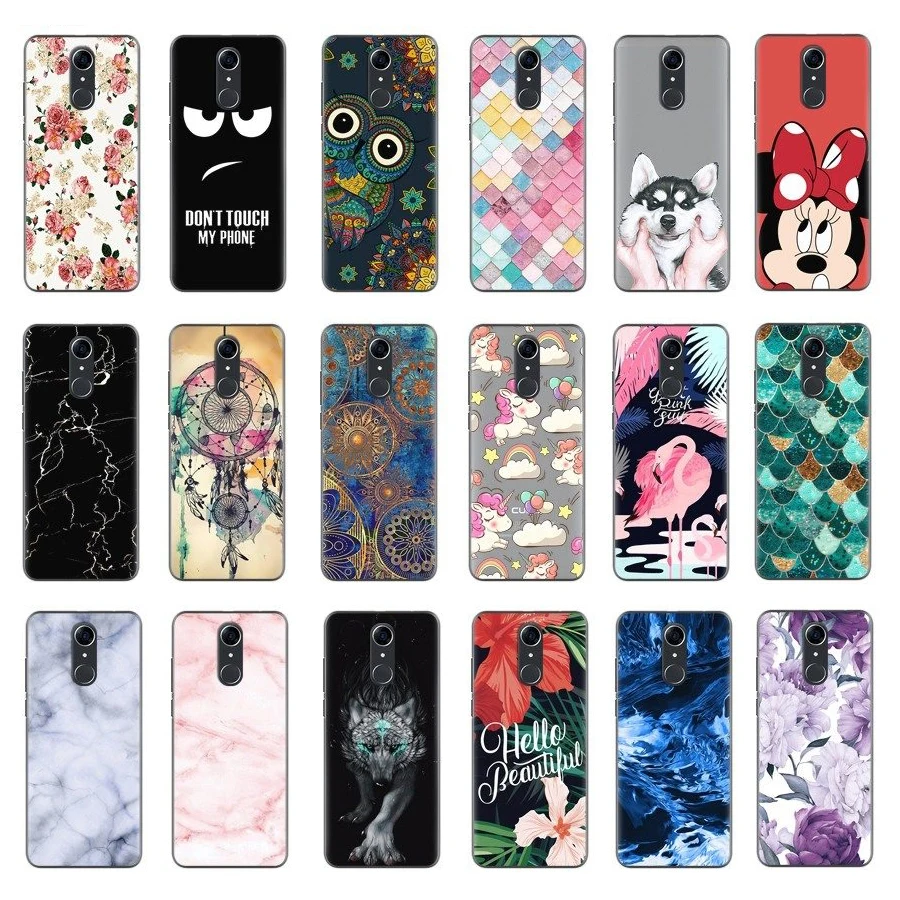 Phone Case for Cubot Nova Silicone TPU Soft Back Cover Shell Marble Unicorn Bags Funda 5.5&quot |