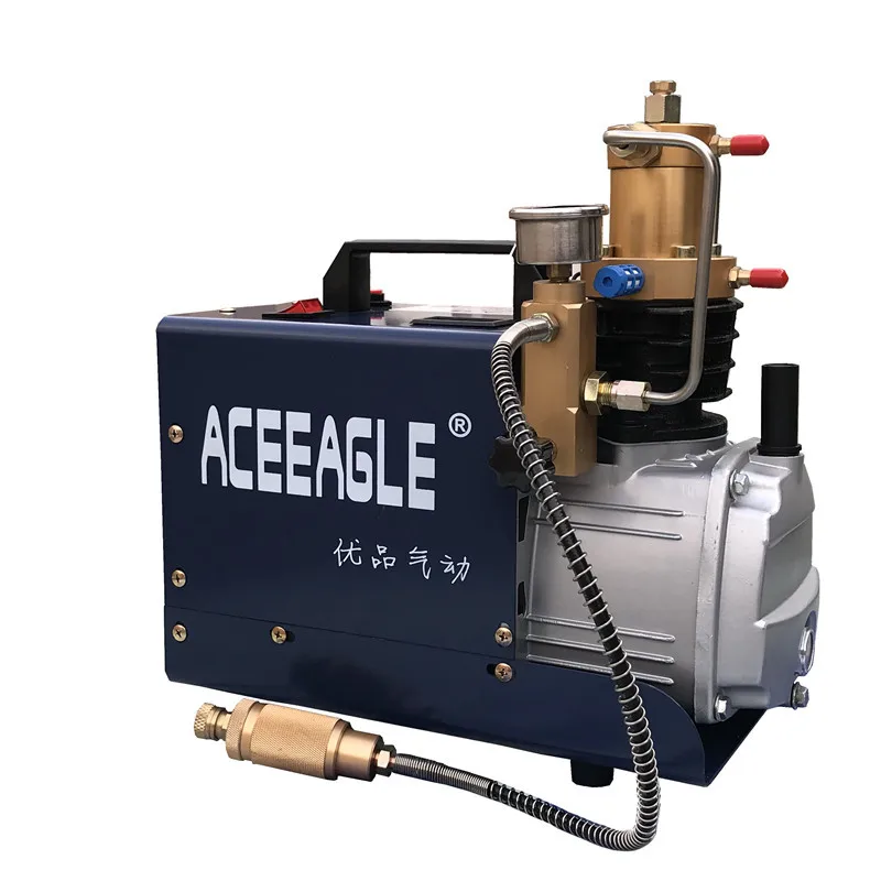

220V2KW 40 Mpa Electric Air Compressor High Pressure Air Pump pneumatic Airgun PCP Inflator With High Pressure Safety Valve