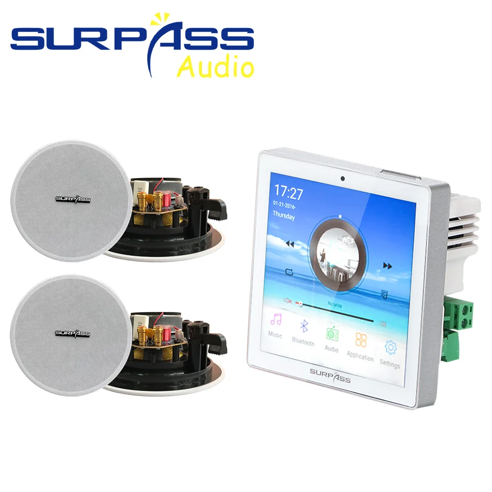 Встроенная Онлайн-радиопанель настенный усилитель система умного домашнего