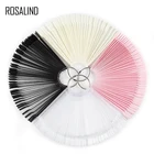 Накладные ногти ROSALIND, прозрачная белая Пряжка, кольцо, пресс для ногтей, дизайн ногтей, аксессуары для ногтей, маникюрный набор, Ar