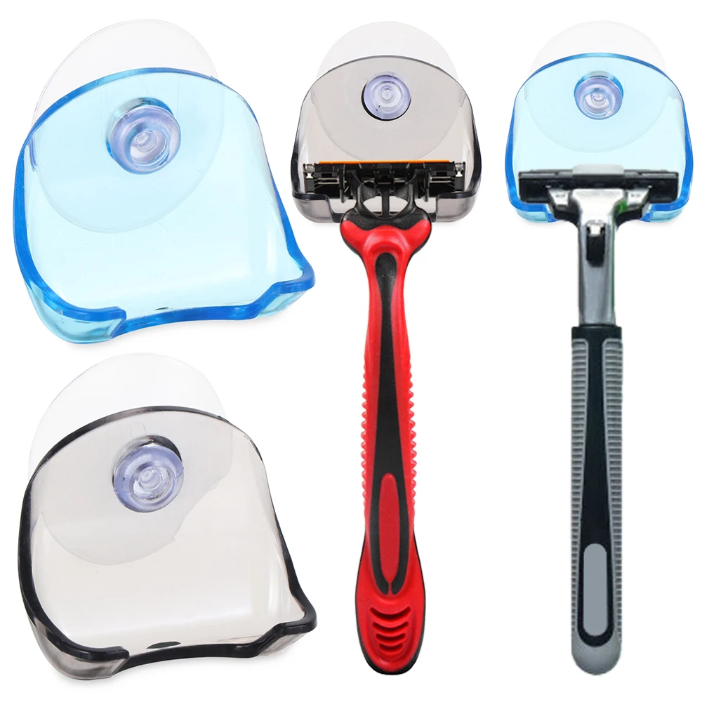 

Держатель для бритвы пластиковый на присоске, присоска для бритвы