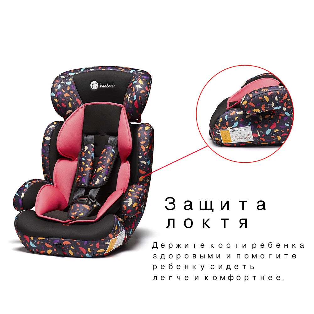 BAAOBAAB детское автокресло ECE сертифик возврат и изменить режимная группа 1/2/3 весом 9-36 кг ребенок Детская безопасность сиденье 9 M-12 Y кресло