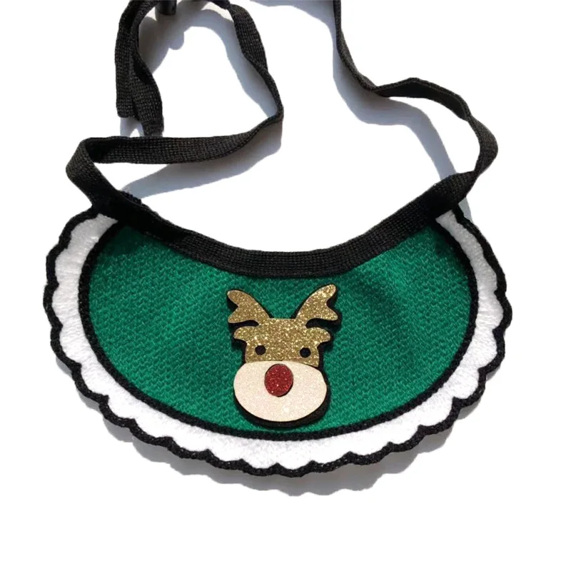 KAIRUISEN слюнявчик для домашних животных бандана кошек собак рождественские