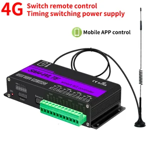 SM4 3G 4G GSM Gate Opener Relay Switch Wireless Remote Control Door
Access Door Opener Call for Parking Systems 4output Relay