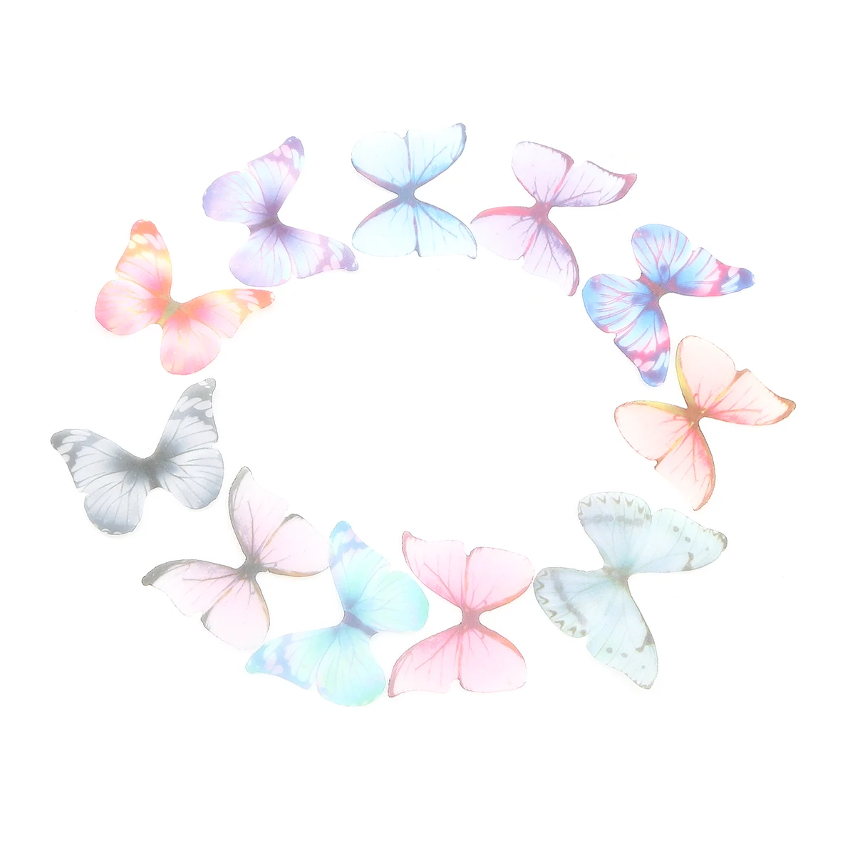 

New Organza Ethereal Butterfly Artificial Butterfly DIY Craft Supplies Jewelry Earrings Clothhing Making Material Accessories