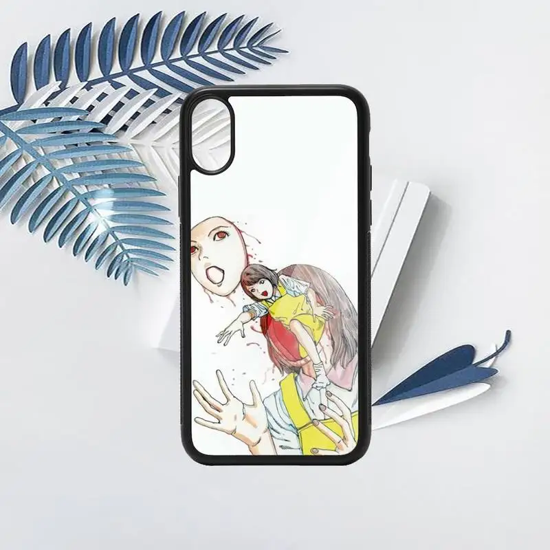 

shintaro kago Horror cartoons Phone Case PC for iPhone 11 12 pro XS MAX 8 7 6 6S Plus X 5S SE 2020 XR