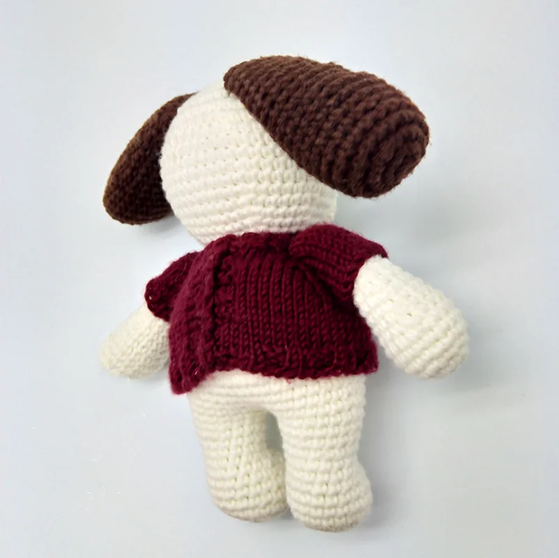 Домашние животные Собаки ручной работы детские мягкие плюшевые игрушка кукла