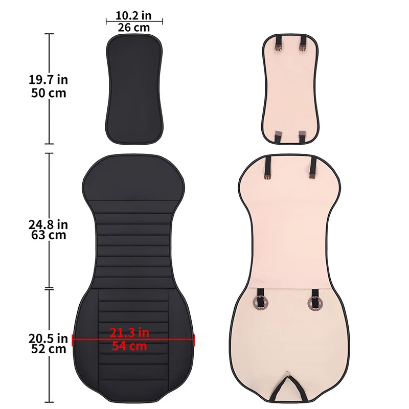 

Front Car Seat CoverSet Universal Car Accessories for Ssangyong Actyon Korando Kyron Rexton Subaru Forester Impreza Outback