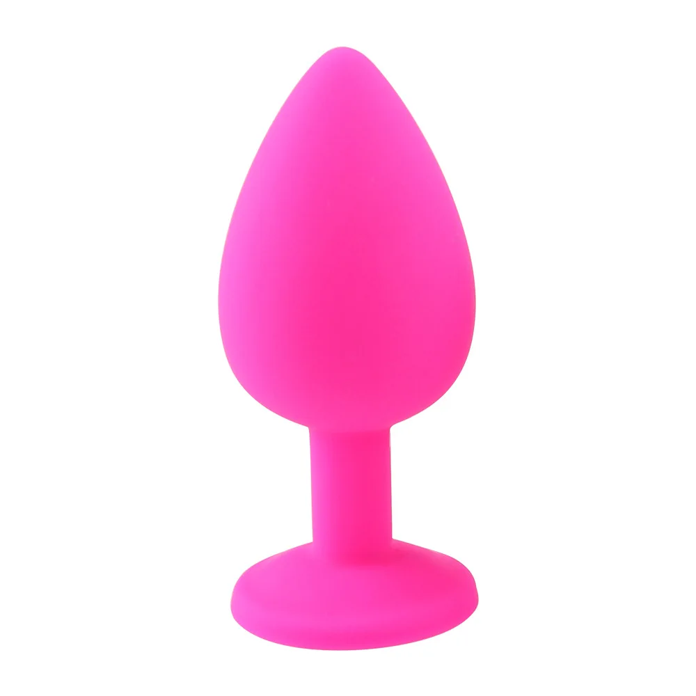 4 Colors Silicone Anal Plug Butt Small Middle Larger Size Massage Female Masturbator Adult Game sex product for couple | Красота и