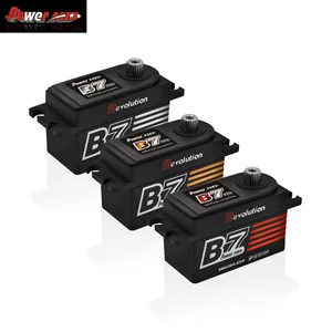 Мощный HD B7  B7 Pro революционная Модернизированная версия короткий корпус бесщеточный высоковольтный сервопривод стальной зуб 110 Радиоуправляемый автомобиль бесщеточный сервопривод