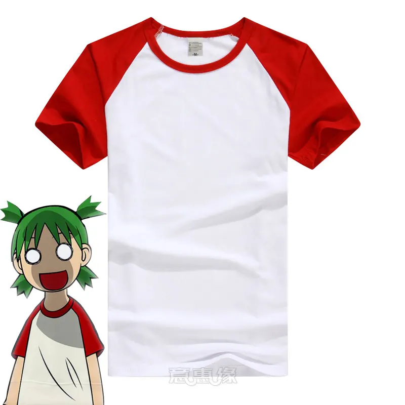Японское аниме Yotsuba &! Kiyohiko Azuma Kodomo футболка Usagi Cosplay для мужчин женщин пары Летние