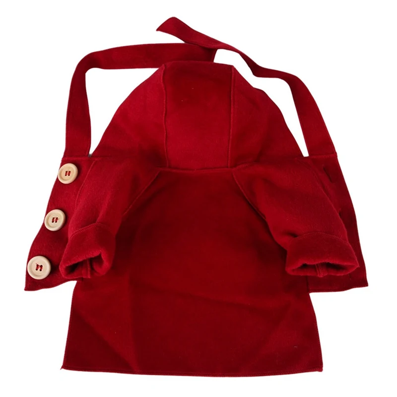 Теплый плащ для собак с пуговицами зимняя одежда маленьких средних домашних