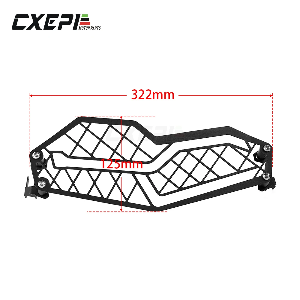 

For BMW F850GS F850 F750 GS F750GS F 750 GS 2018-2019 Motorcycle Headlight Guard Grille Grill Cover Protector CNC Aluminum