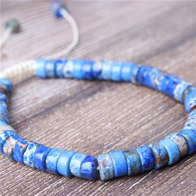

Lanli 3x6mm Fashion Tree pattern agate Natural Stone Loose Beads Spacer Round Beads Diy Bracelet Necklace Earrings Accessories