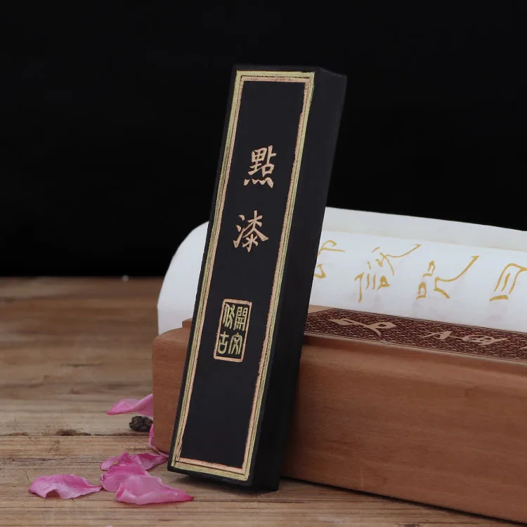 Китайские традиционные чернила Sumi-E твердые Anhui oldhukaiwen Hui Mo для каллиграфии pine-soot
